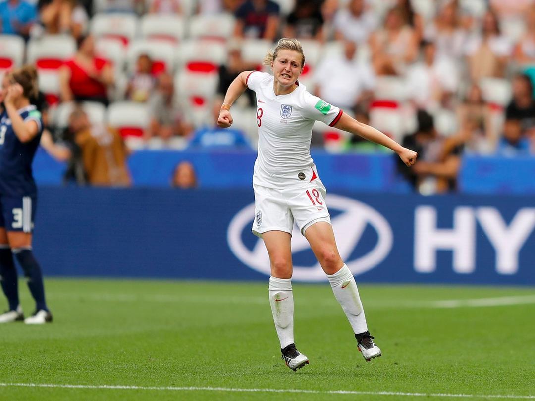 And Ellen is at the very top of her game, being joint top goal scorer in this year's Women's World Cup in France