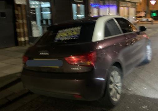 Car seized and driver to lose their licence