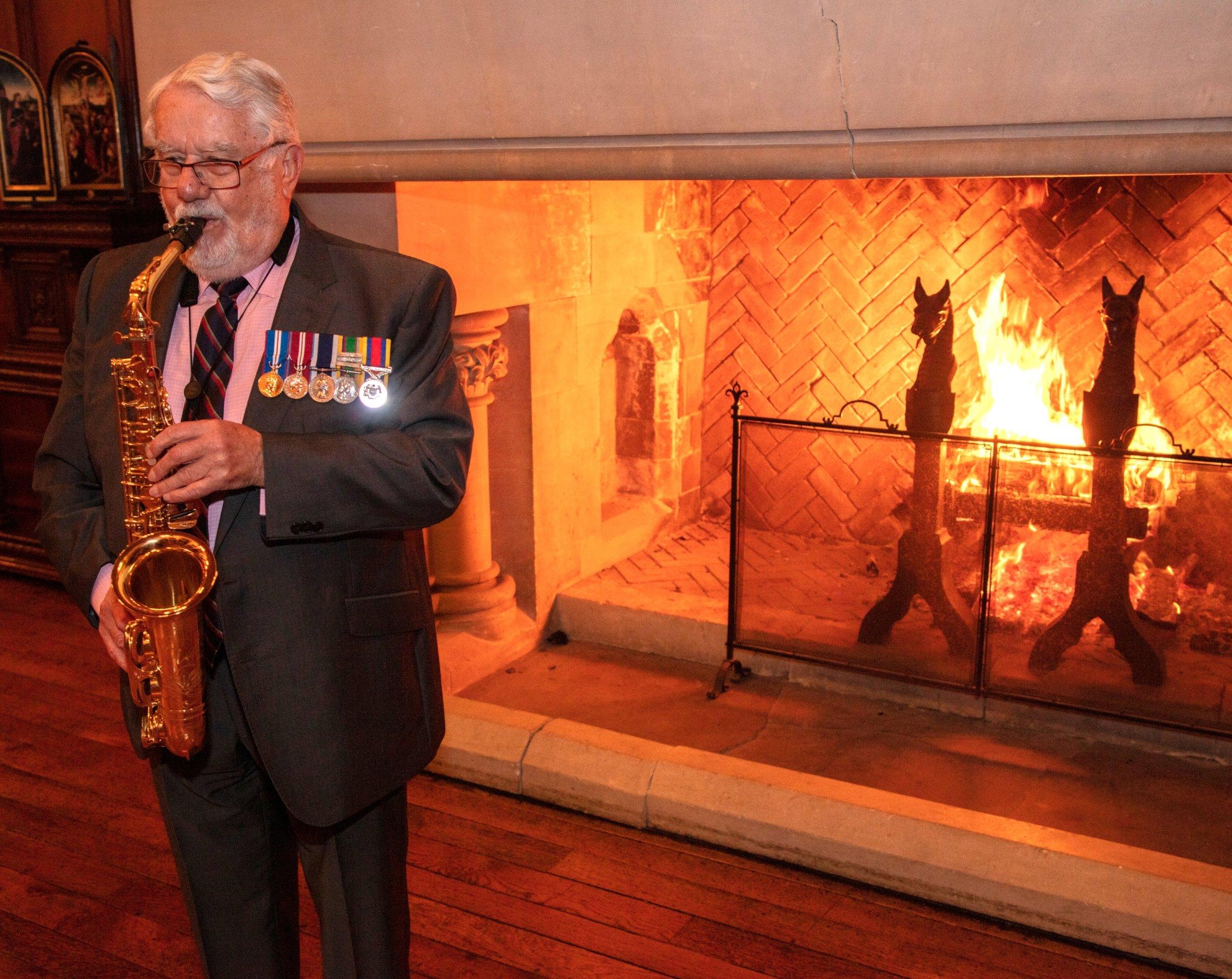 Music from former Royal Marines bandsman David Moore. Picture: Graham Franks Photography