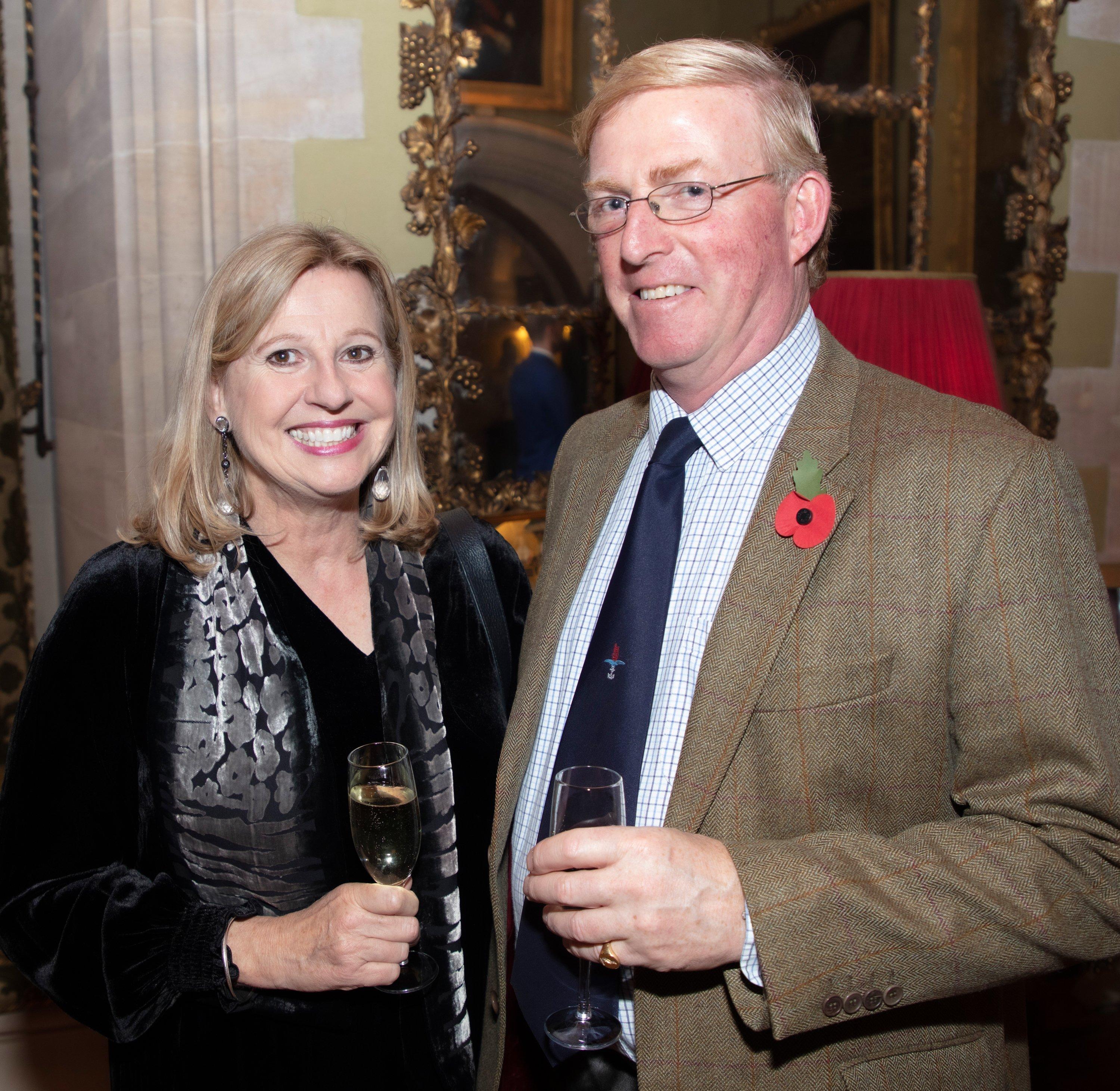 Care for Veterans trustee John Saville and his wife Jane. Picture: Graham Franks Photography