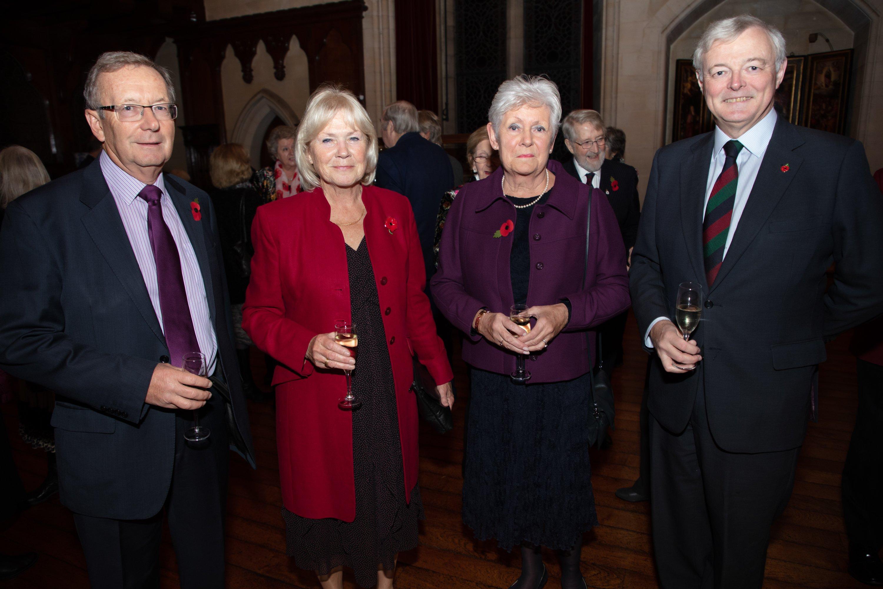 Care for Veterans trustees Jill Annis, Ruth Taylor, Alan Price and David Williams. Picture: Graham Franks Photography