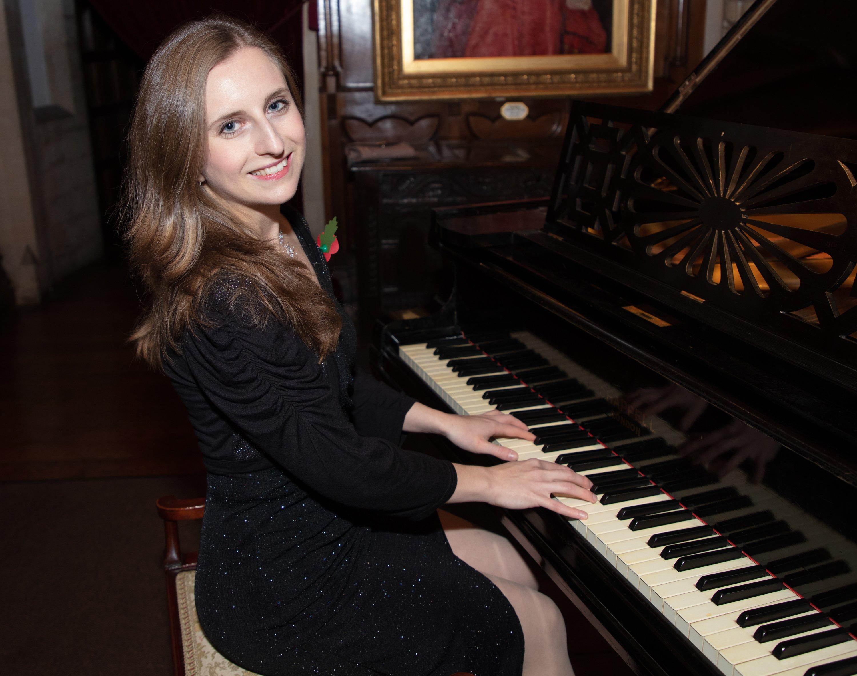 Pianist Lucy Goldberg. Picture: Graham Franks Photography