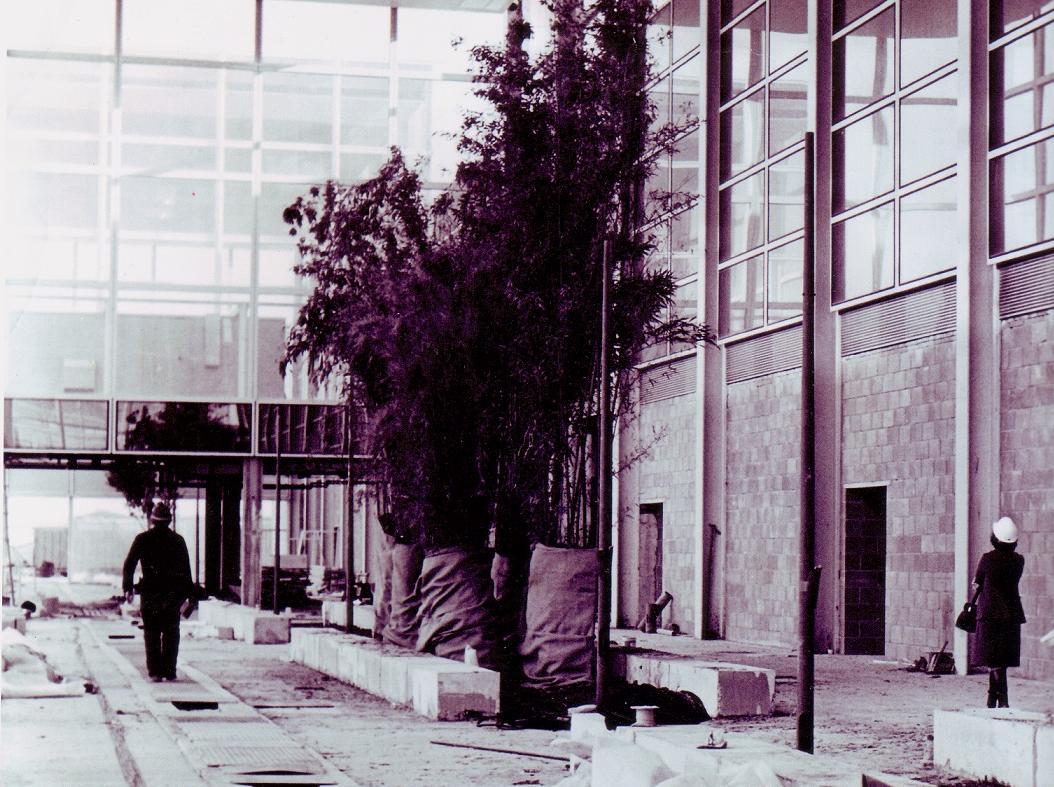 City centre plant install circa 1979
