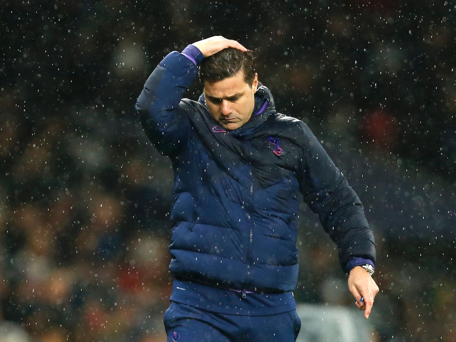 Mauricio Pochettino looks to be hanging onto his job by the skin of his teeth, as Spurs' dream of a bold new era in a shiny new stadium looks a long way off indeed.
