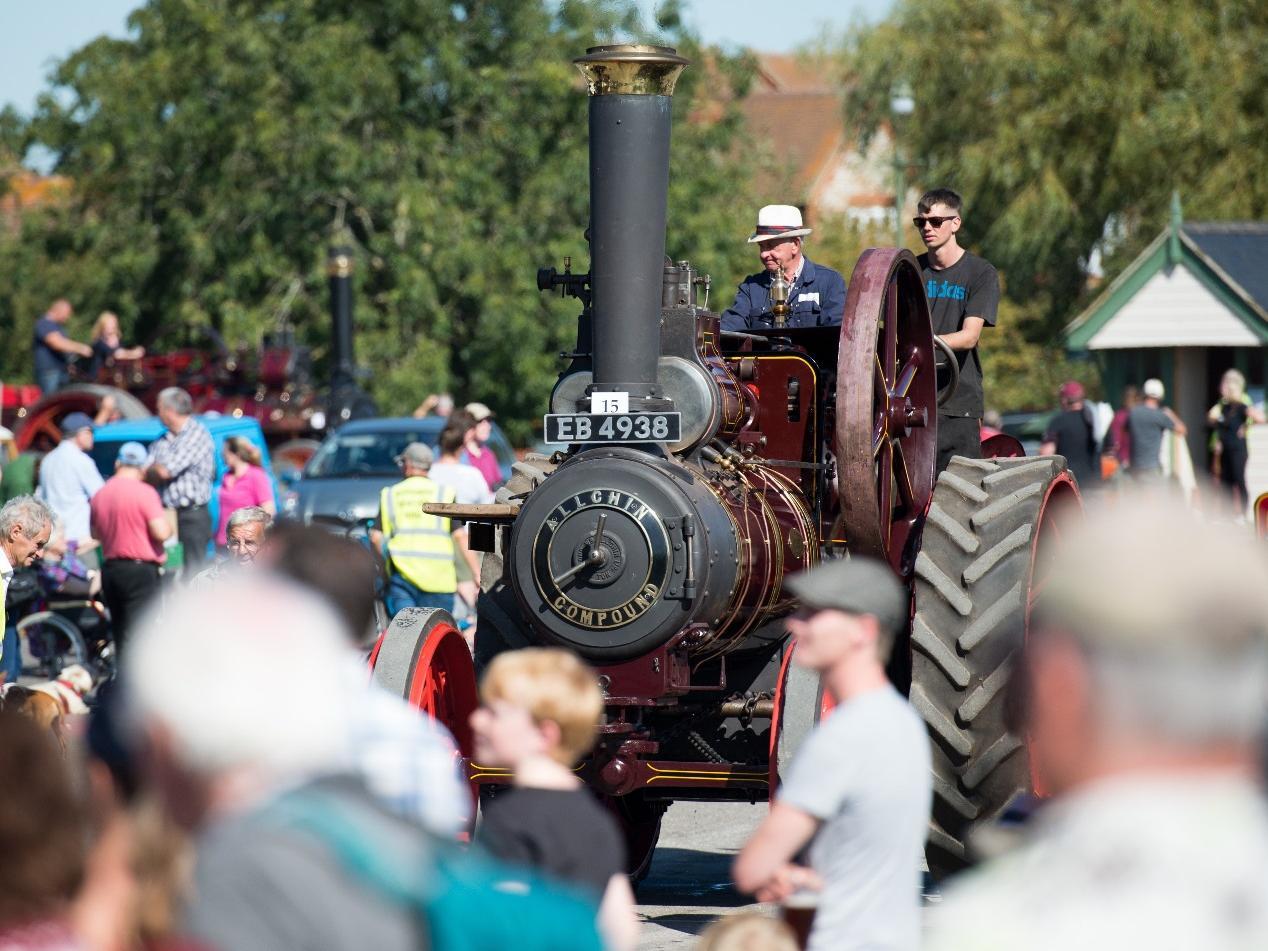 Hundreds of people attended the steam rally at the Bucks Railway Centre in September