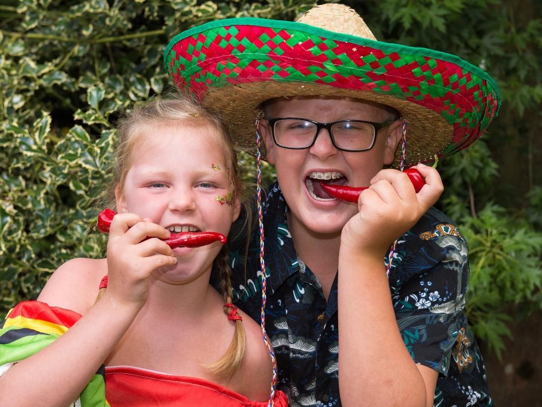 A celebration of all things hot and spicy came to Waddesdon in August too