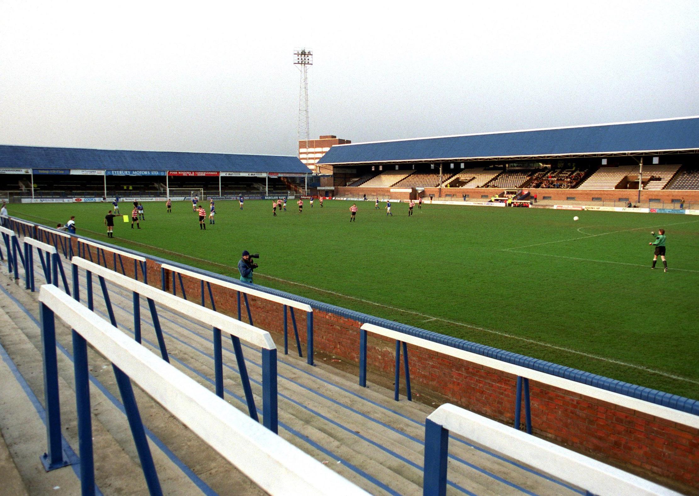 First Division Posh drew 1-1 away at non-league opposition, won the replay 9-1 (Tony Philliskirk scored five), but crowd trouble prompted an eerie re-match behind closed doors at London Road which Posh won 1-0.