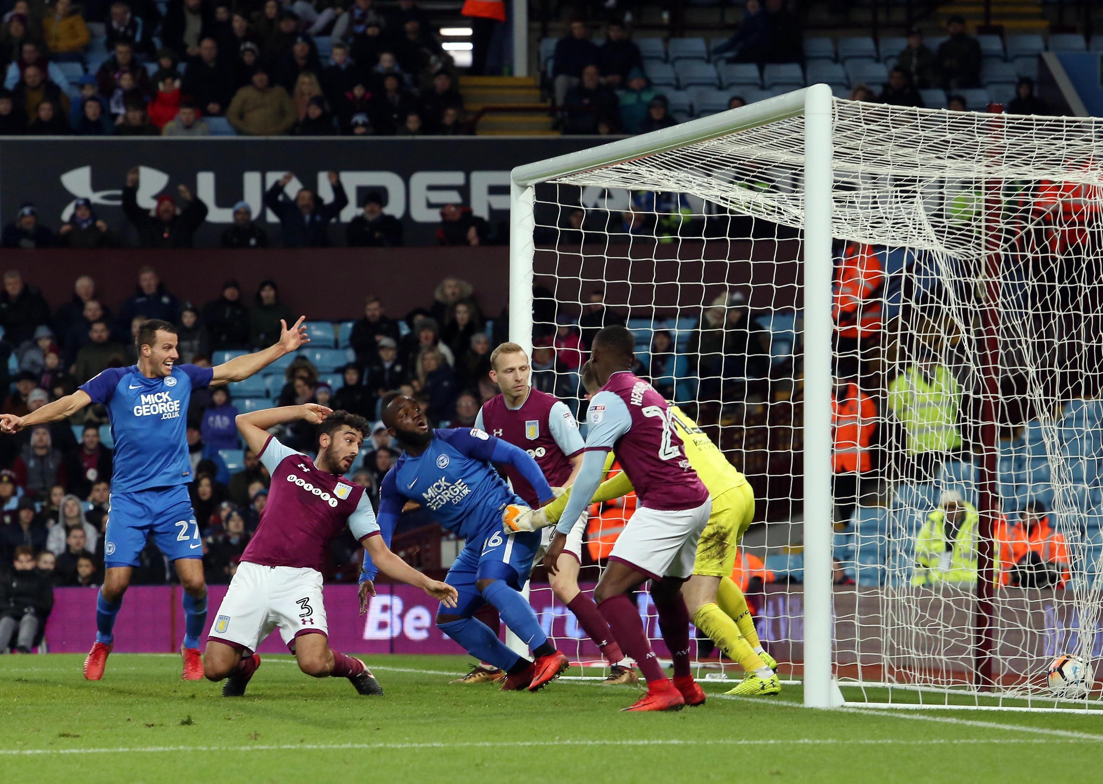 Villa were understrength, but Posh never played better under Grant McCann coming from behind to win 3-1 with goals from Jack Marriott (2) and Ryan Tafazolli.