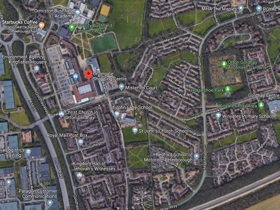 There were 4 reports of anti social behaviour in the Orton Centre area in September 2019