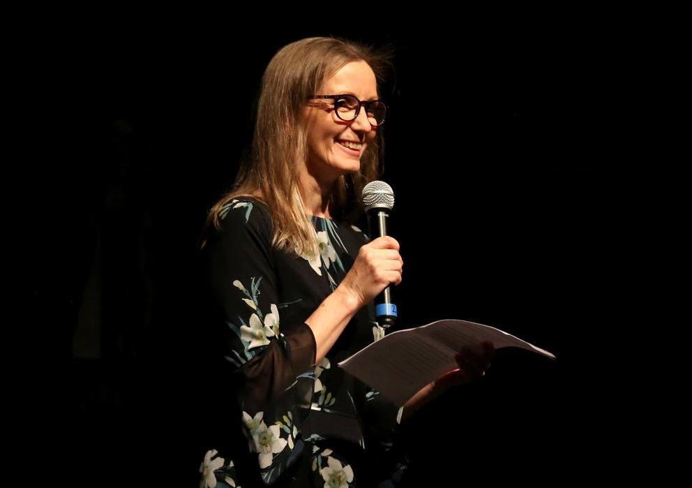 Novelist and winner of the 2018 Man Booker Prize Anna Jones, who spoke about her experience as a former Homelink client.
Photograph: Sam Stephenson/ Homelink