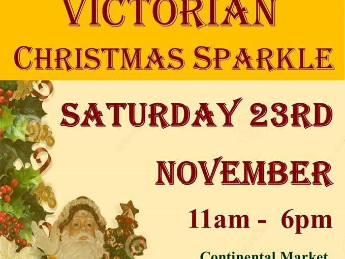 The Higham Ferrers Christmas Sparkle is happening in the Market Square between 11am and 6pm and will have a Victorian theme this year. There will be a market, rides, stalls, Santa's grotto, food and drink and entertainment. The Christmas lights will be turned on at 5pm.