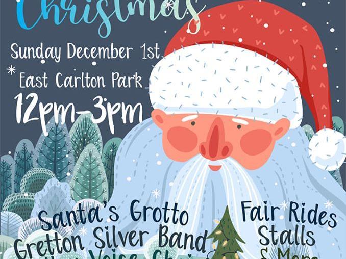 Mind, the mental health charity, are holding a Christmas Fair in East Carlton Park between 12pm and 3pm to raise money for local mental health services. There will be a Santa's grotto, choirs and bands, rides and stalls.