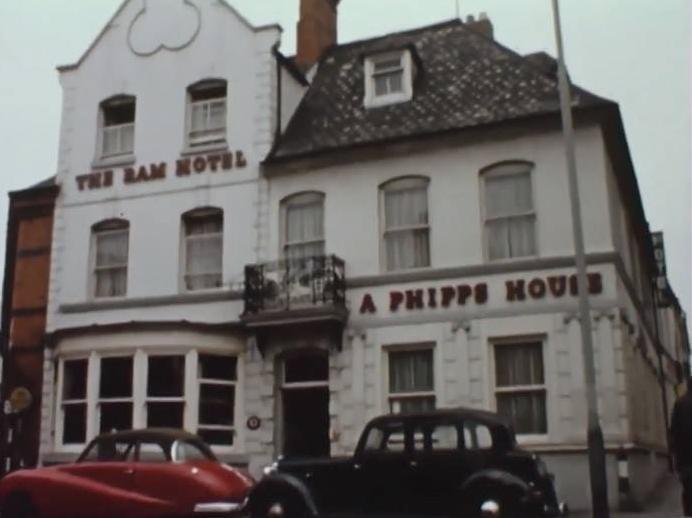 A town centre watering hole that used to reside in Sheep Street. The Tam Hotel may have been around as early as 1675, but was closed and demolished in 1972.