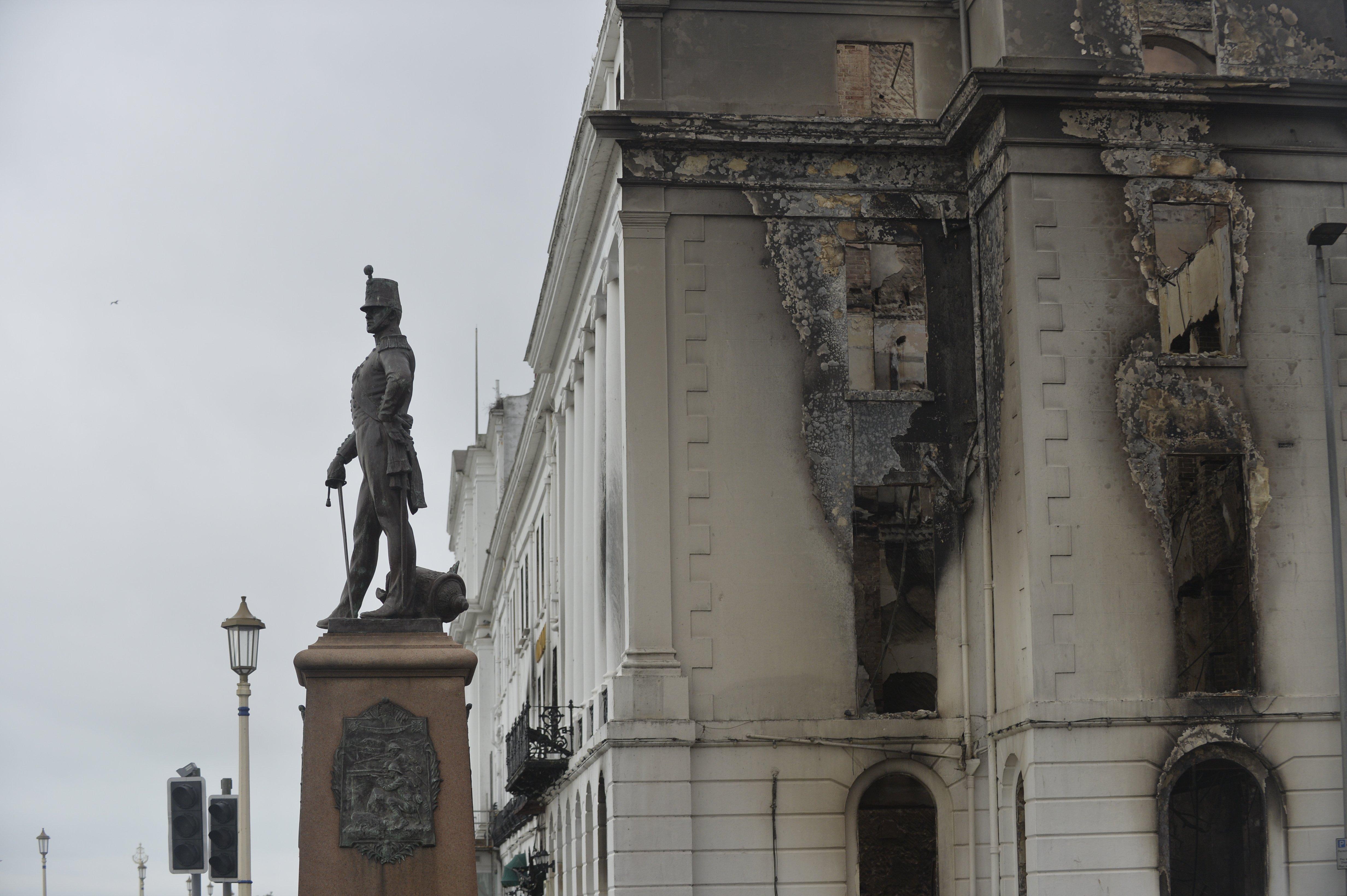 The Claremont. Eastbourne hotel fire. Picture: Jon Rigby SUS-191123-122145001