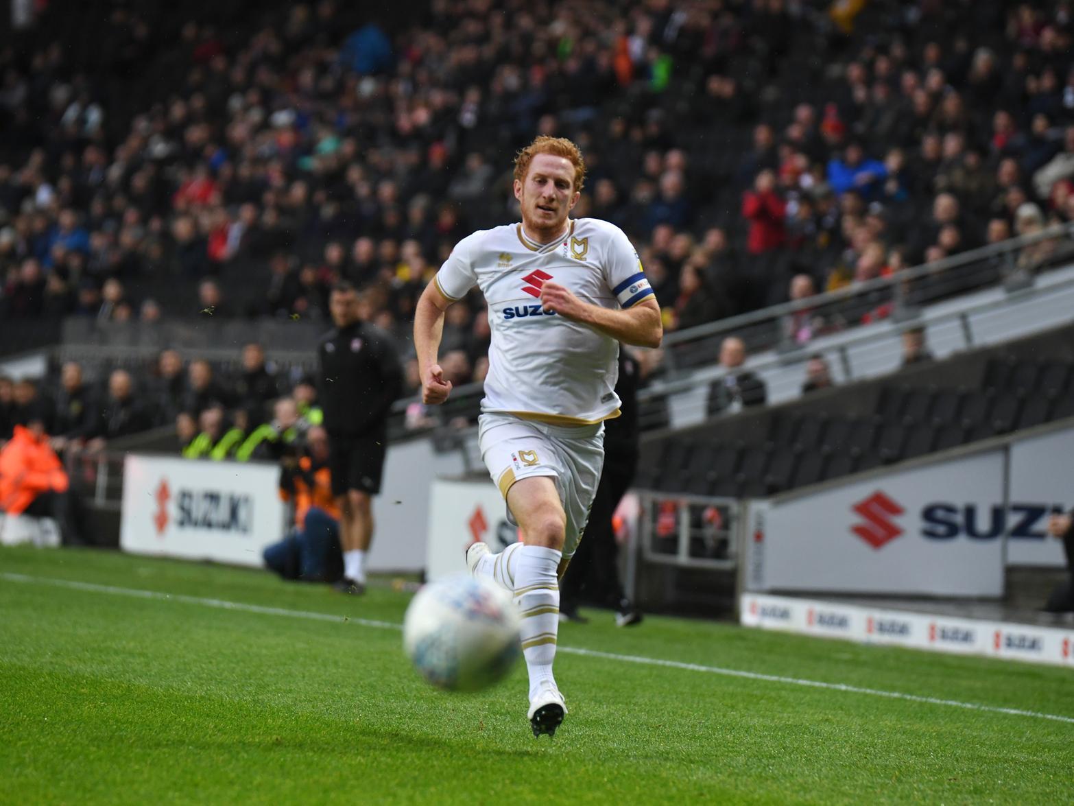 Had some swagger in the first half as Dons ran riot, but like the rest of the defence, came off the boil in the second.