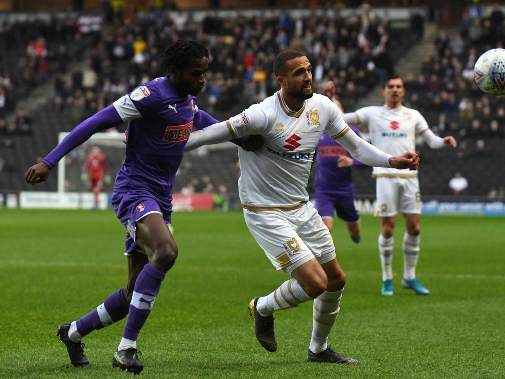 Decent in the first half, but like Mason, hardly saw the ball in the second.