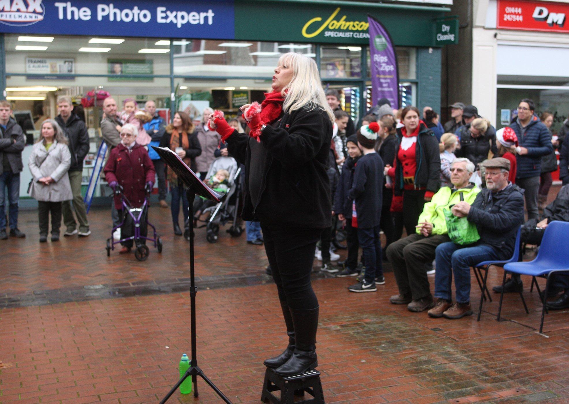 Burgess Hill Christmas Lights switchon in pictures, part one