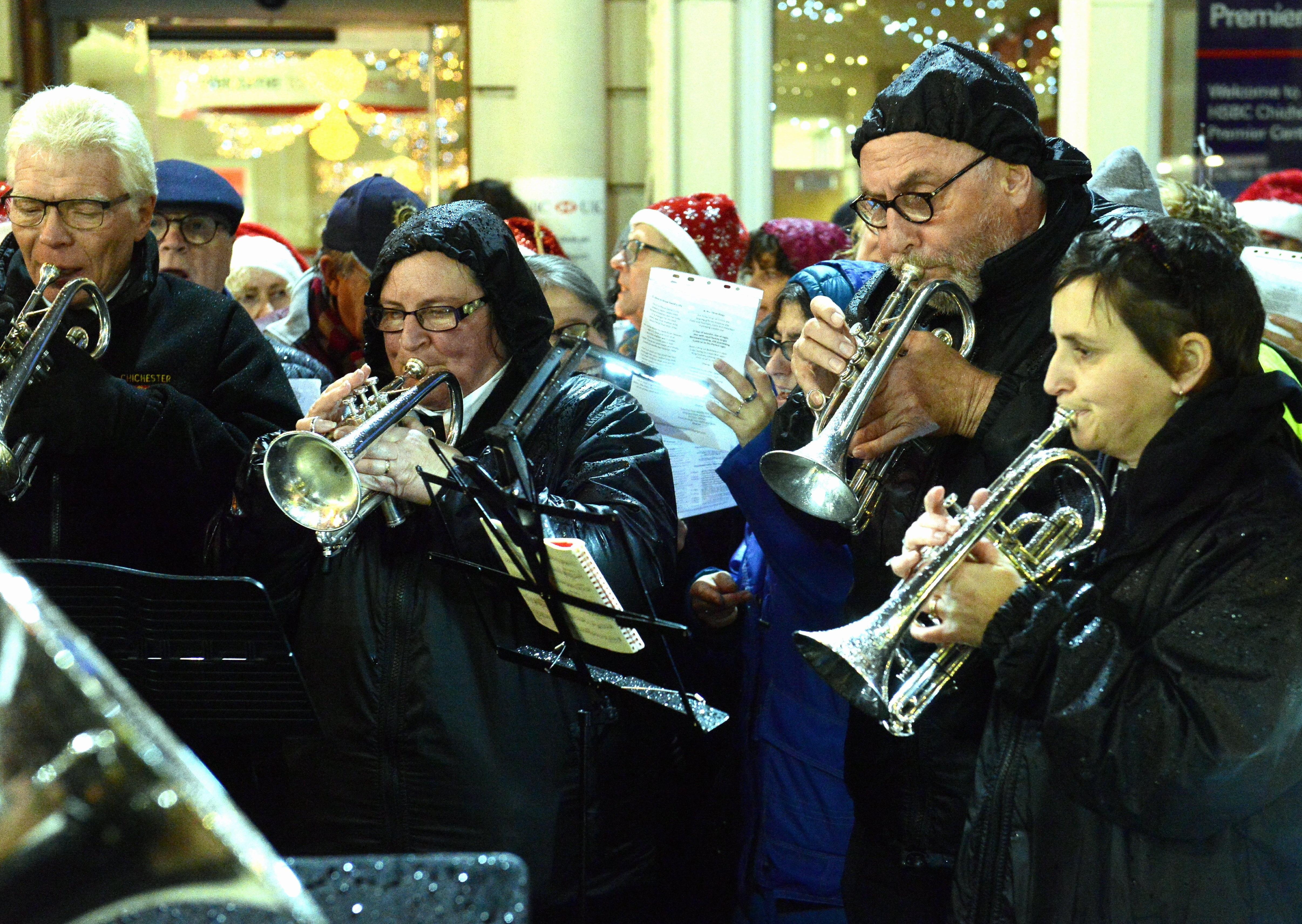 The Festival of Light celebration and Parade took place before Chichester's Christmas lights were switched on