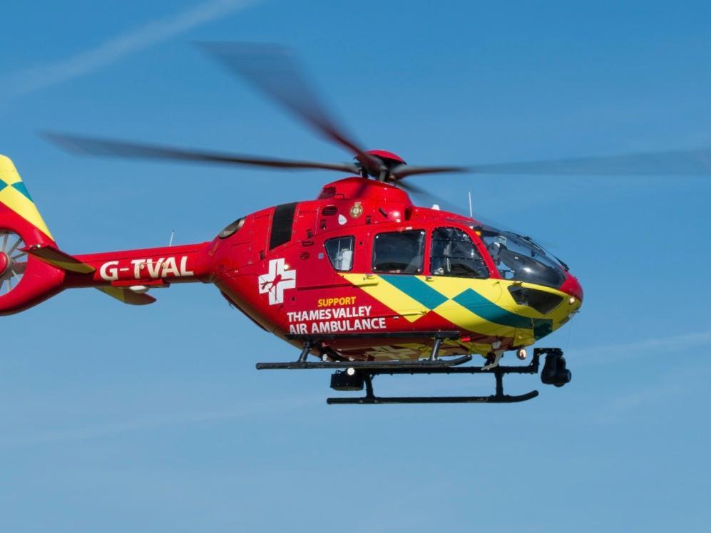 Your lottery money helps the air ambulance to continue saving lives