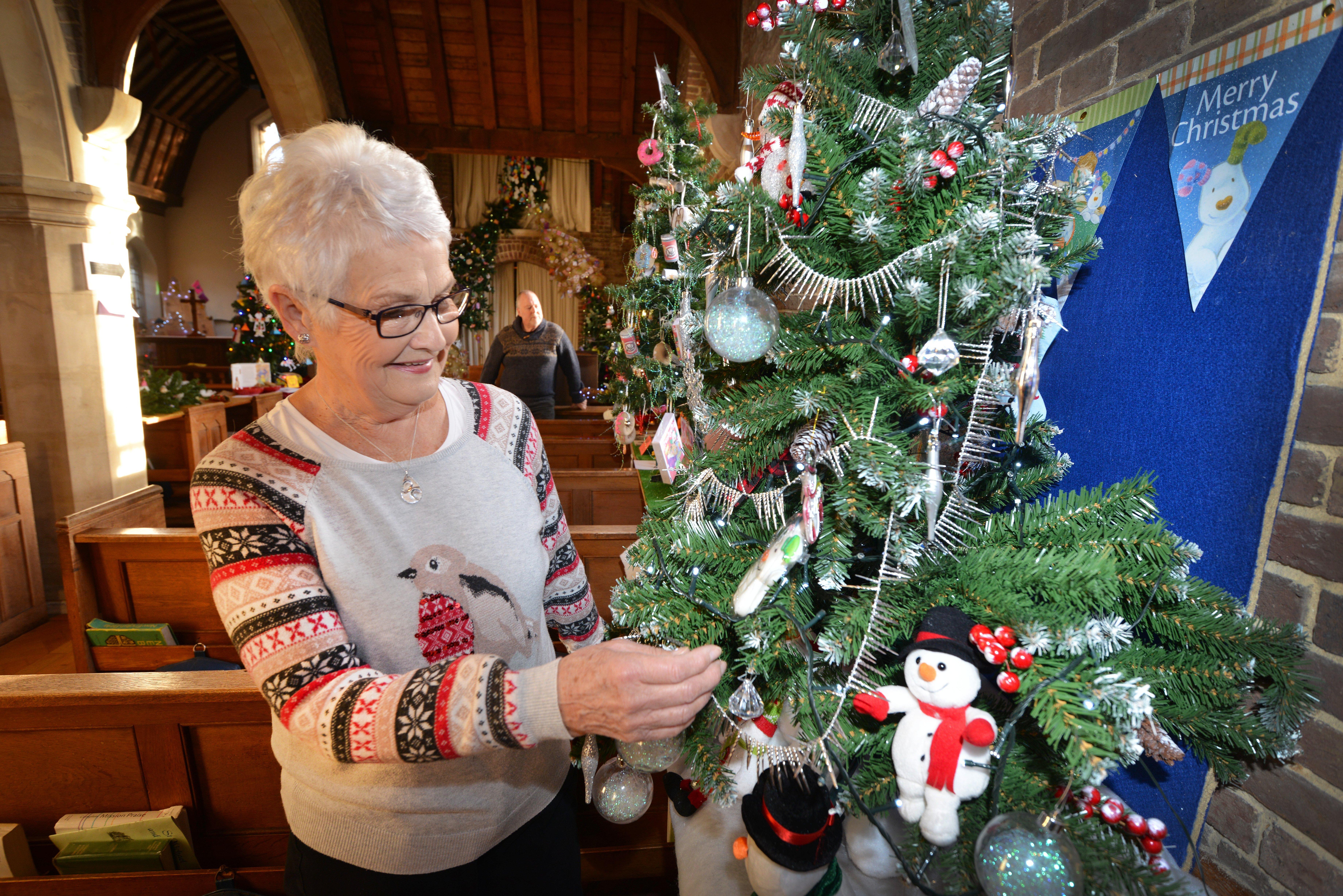 Christmas Tree Festival at St Michael & All Angels, Bexhill.

Jill Andrews SUS-190112-114003001