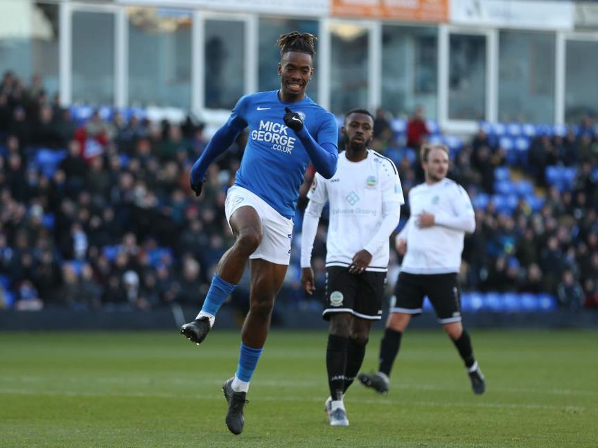 Absolutely stunning goal to fire Posh in front, and was the team's best attacking player all match. Dover couldn't handled his power or guile on the ball