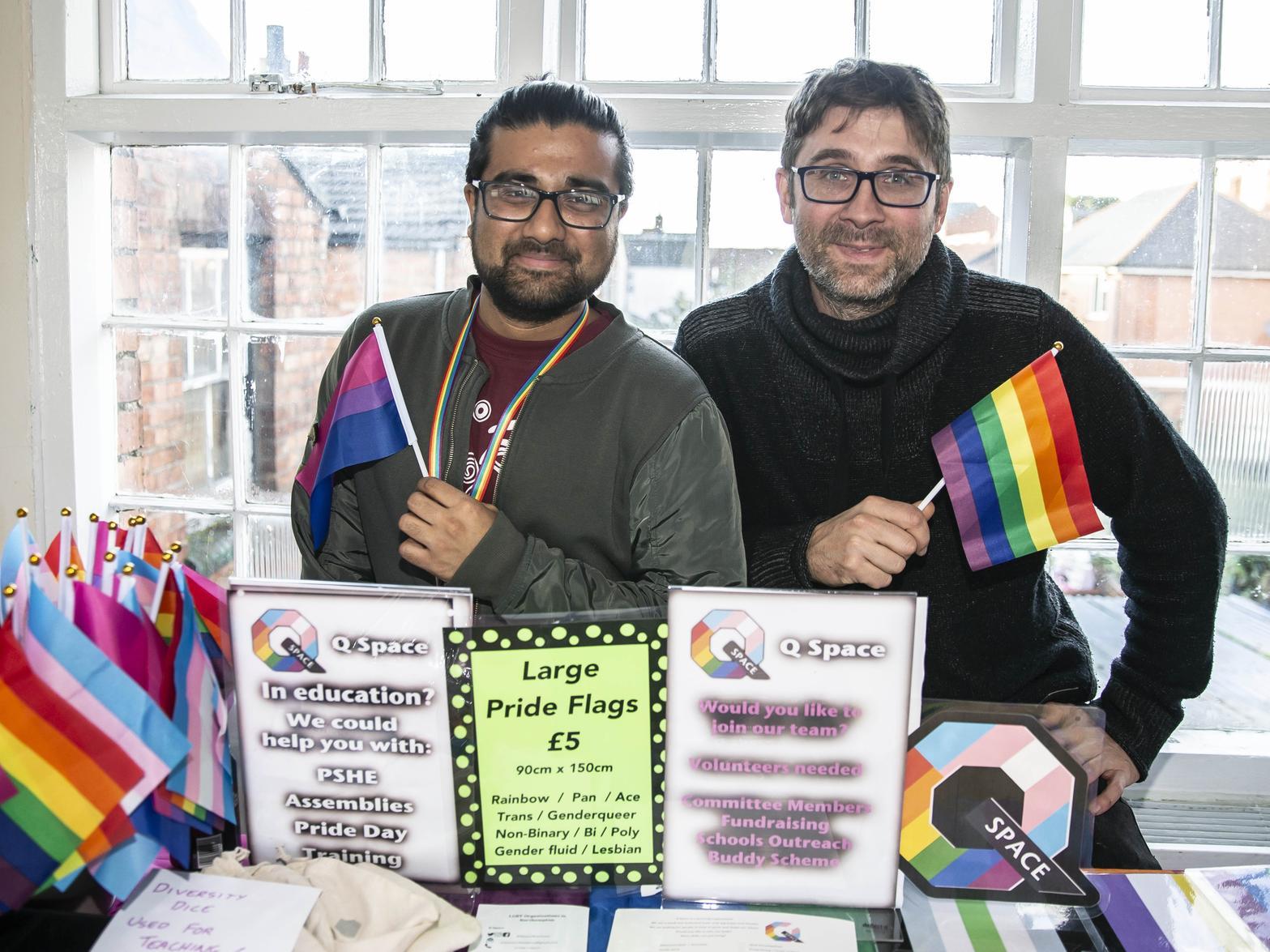 Q Space had a stall all about the LGBTQ+ community at the African and Caribbean Festival