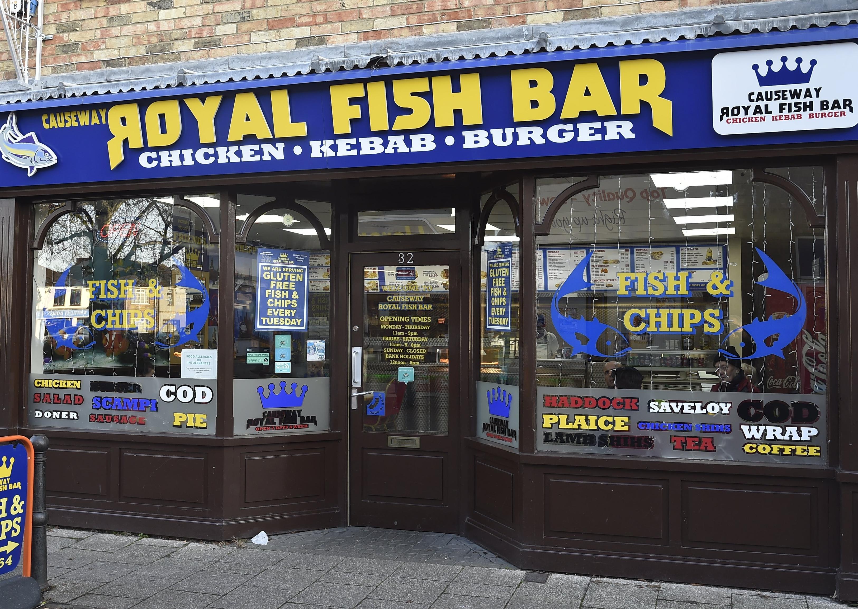 PT Chip Shop of the Year nominees.    Royal Fish Bar Whittlesey EMN-190212-170832009