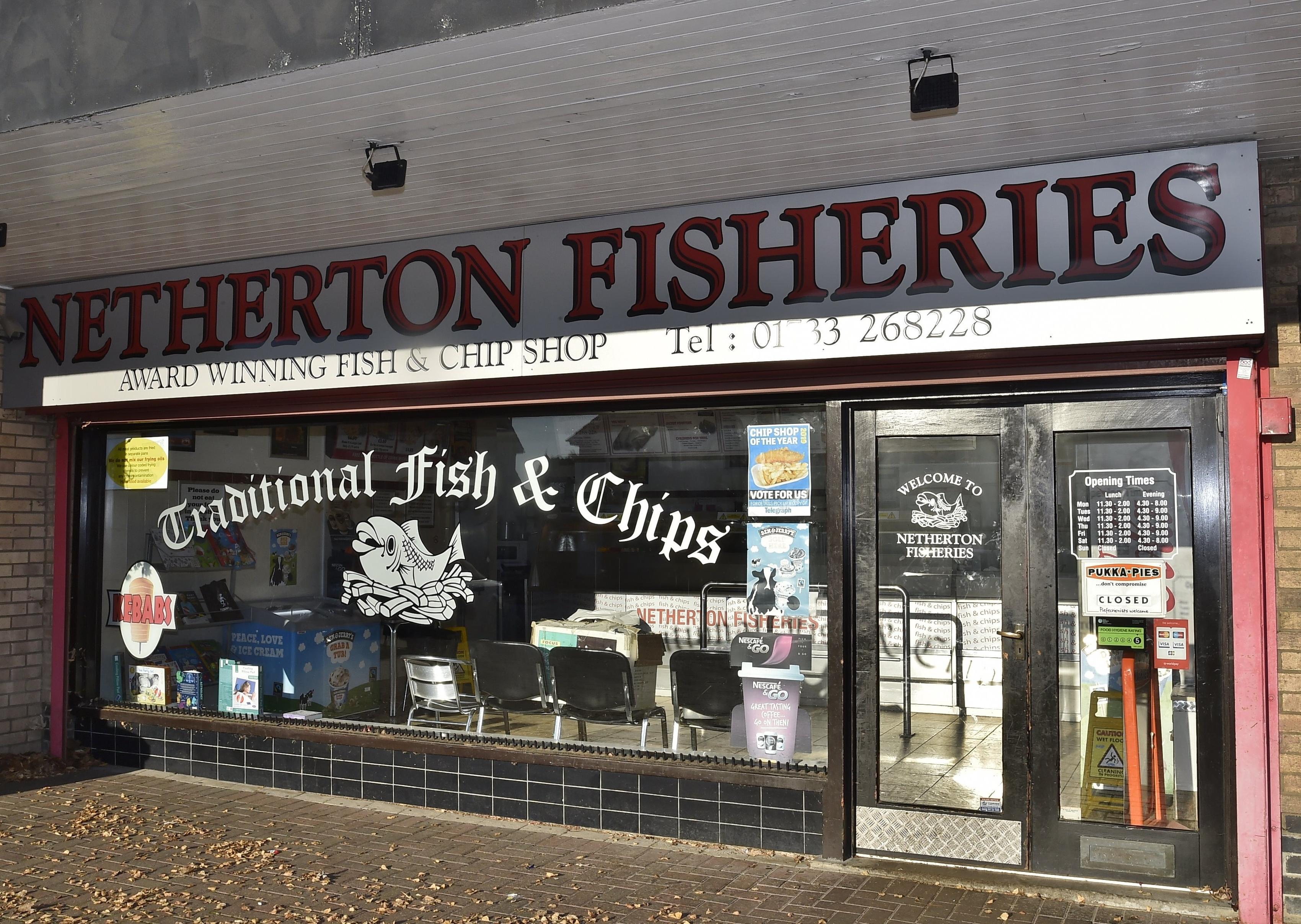 PT Chip Shop of the Year nominees. Netherton Fisheries. EMN-190212-170640009