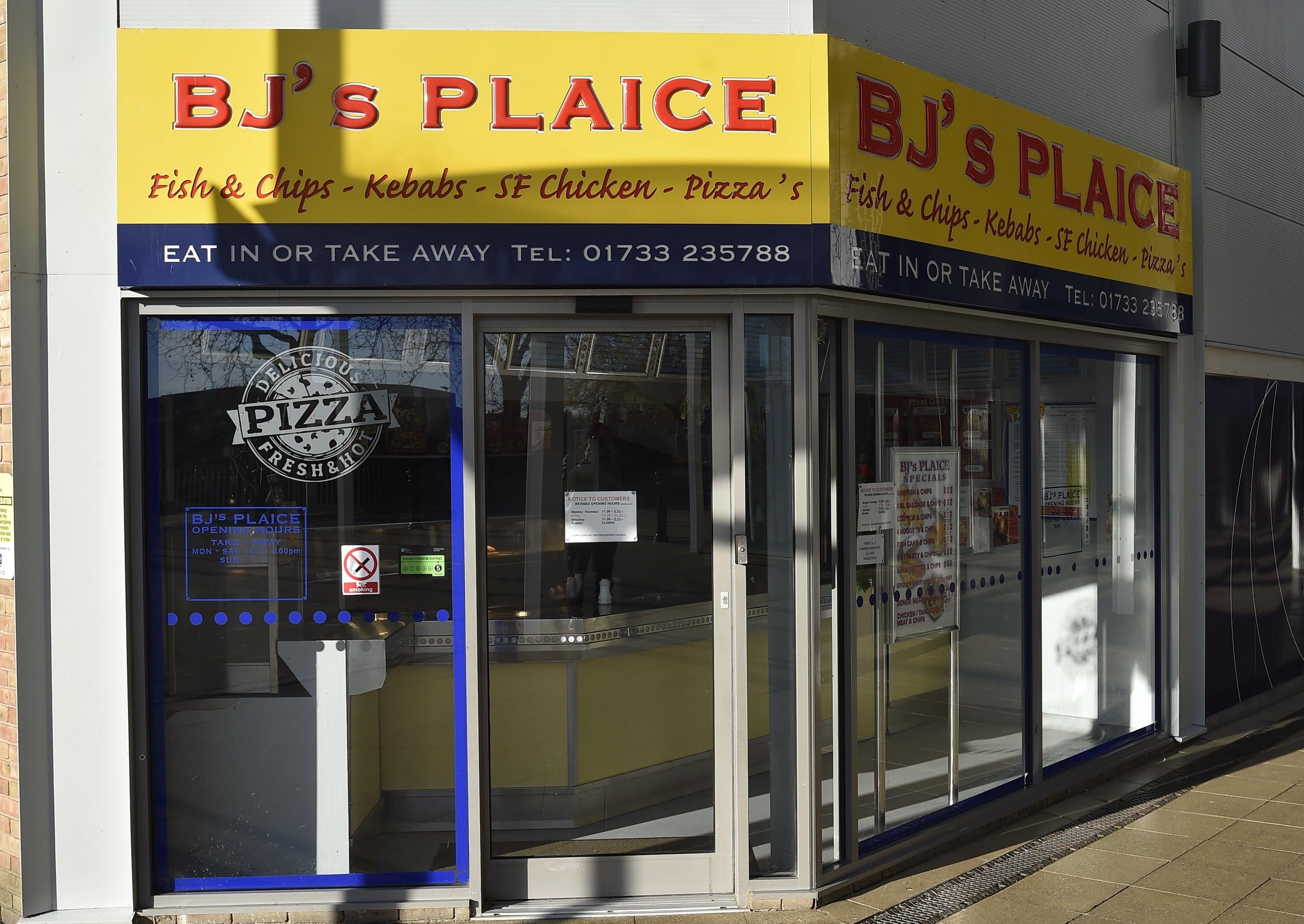 PT Chip Shop of the Year nominees.    BJ's Plaice, Orton Centre. EMN-190212-170810009