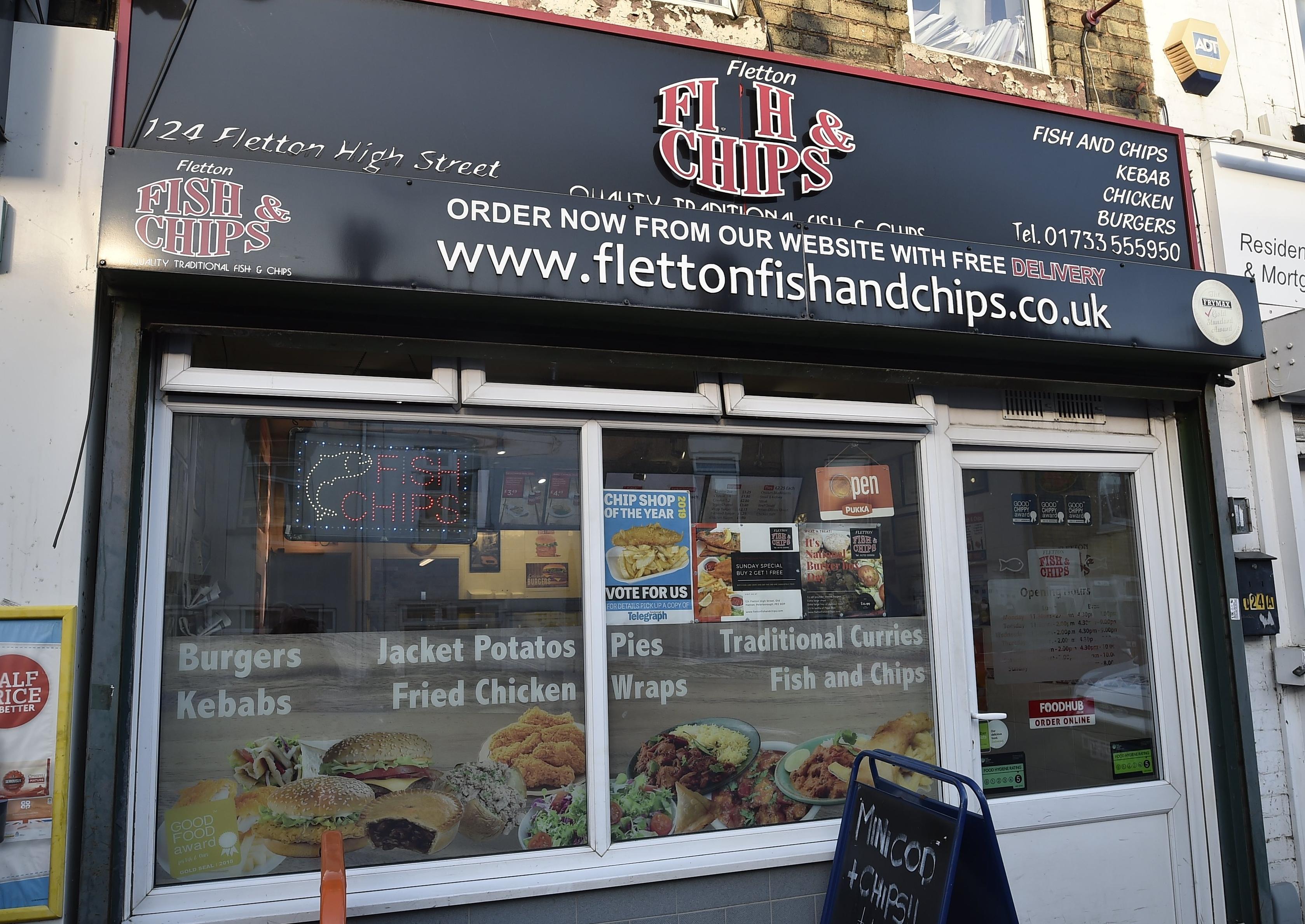 PT Chip Shop of the Year nominees.    Fletton High Street chip shop EMN-190212-170821009