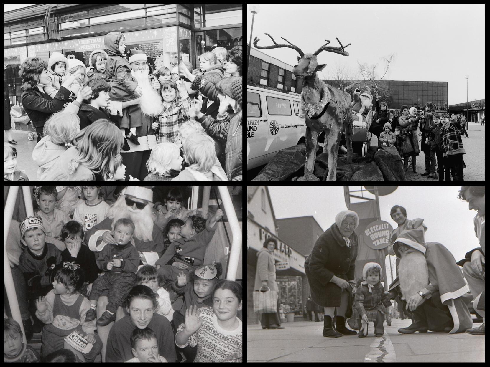 The ghosts of Father Christmas past in Milton Keynes