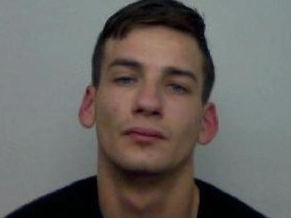 Billy Butler, (22), used a 4x4 to ram a womans car out of the way after burgling her home.
