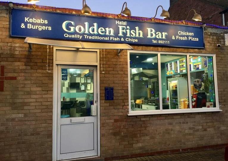 PT Chip Shop of the Year nominees. Golden Fish Bar, Aldermans Drive, West Town.