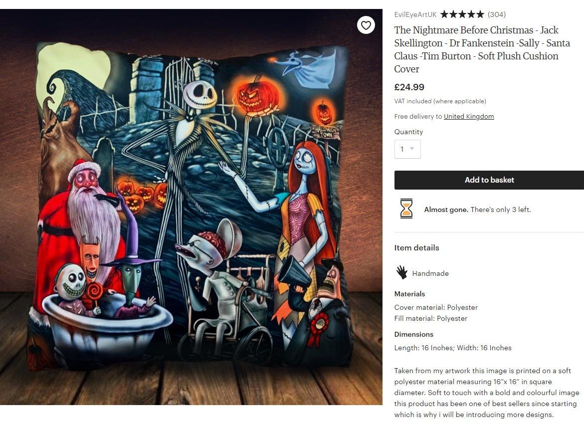 You definitely know someone who would enjoy one of these. EvilEyeArtUk have a great range of other charming artwork too - https://etsy.me/2RnRrS7