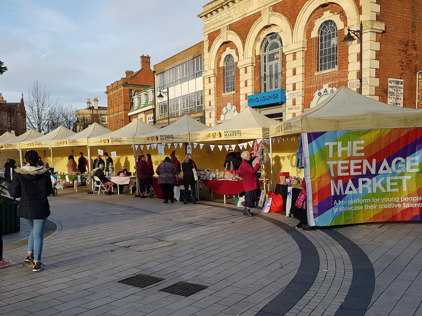 The Teenage Market is a national initiative to give young talented traders and performers a platform