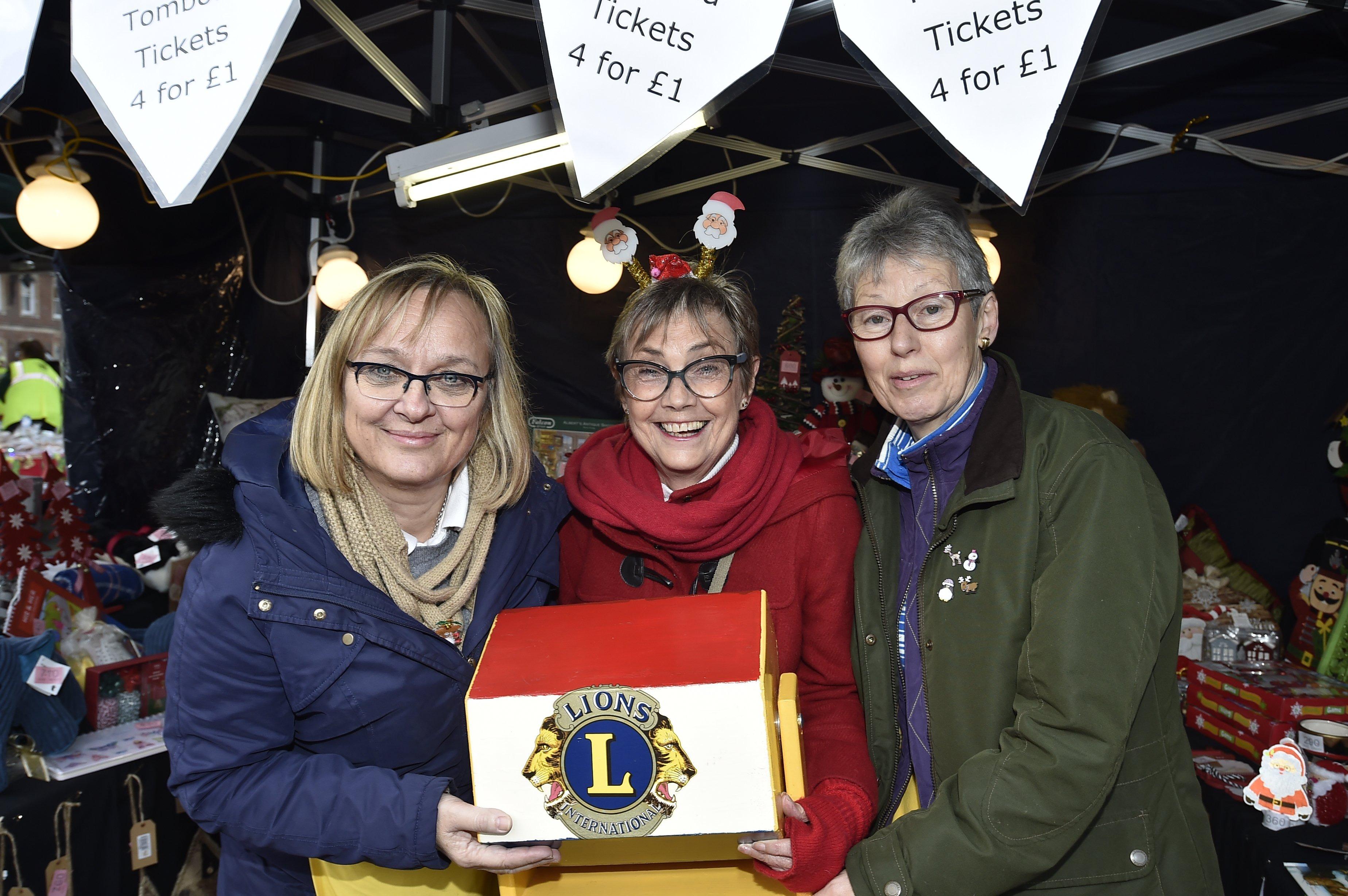 Diane Monday, Kathy Forbear and Jacqueline Barker from Whittlesey Lions EMN-190812-094526009