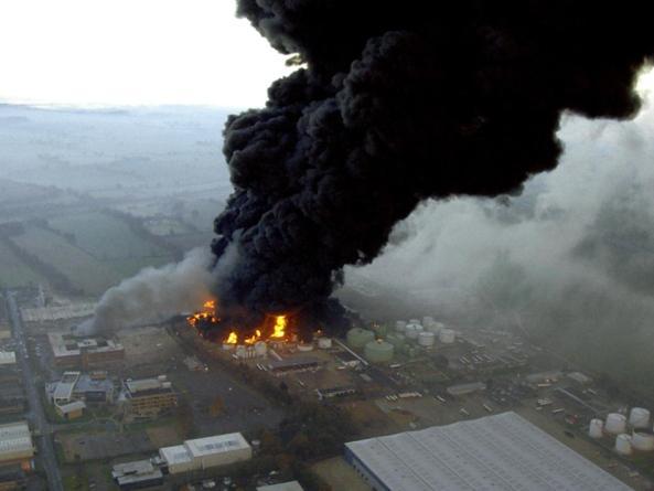 Buncefield explosion 14 years on