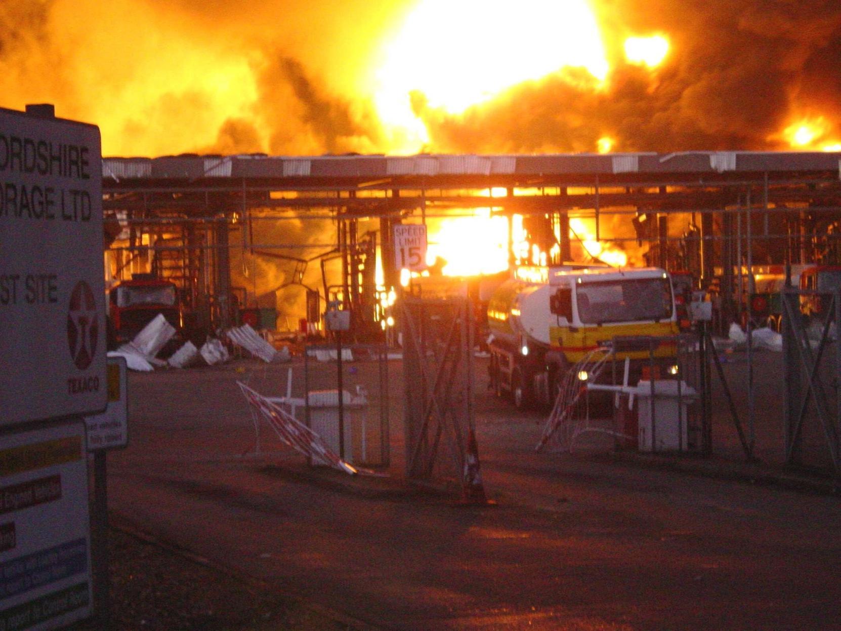 Buncefield explosion 14 years on