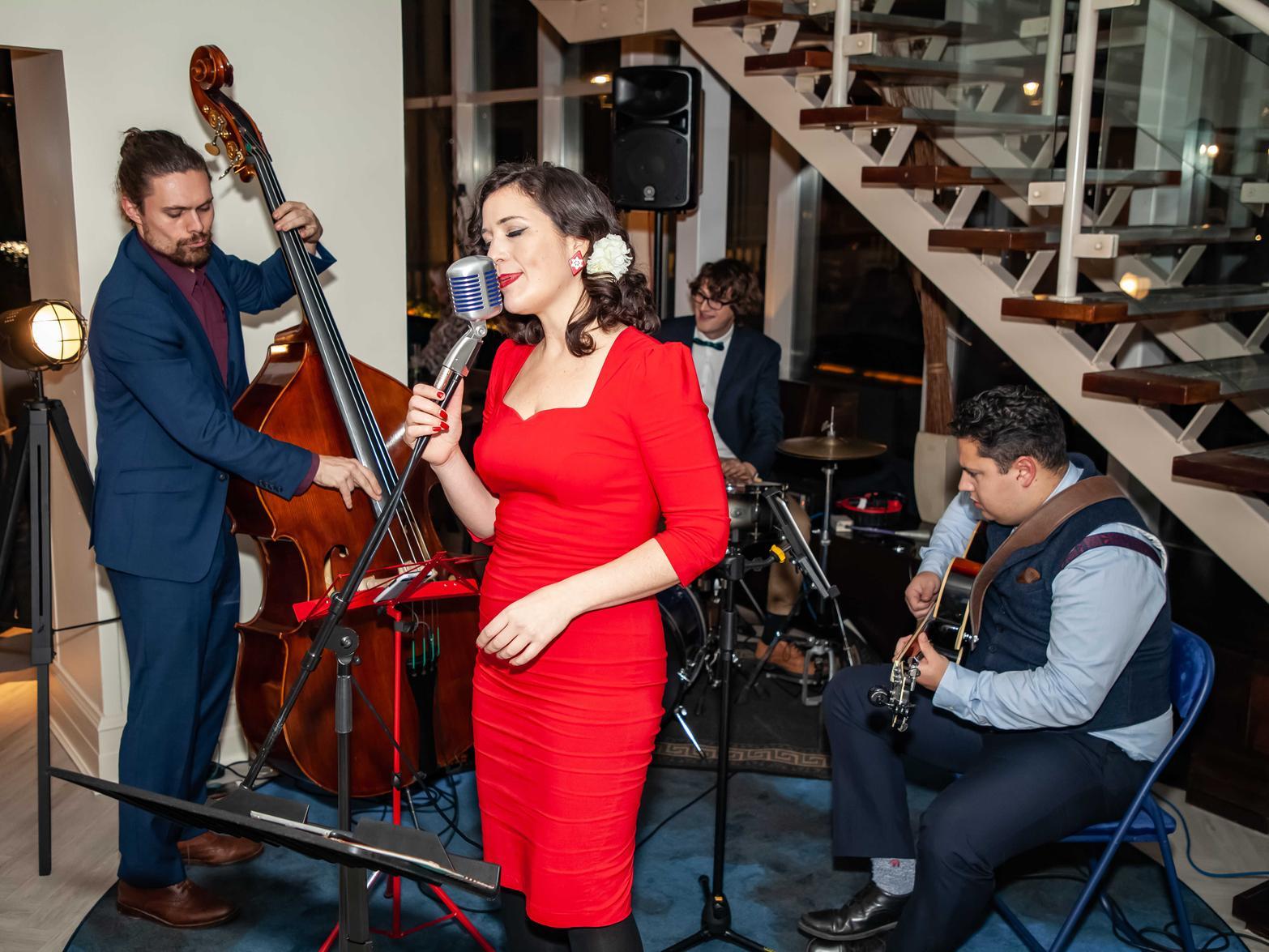 Guests enjoyed live entertainment at the newly refurbished hotel