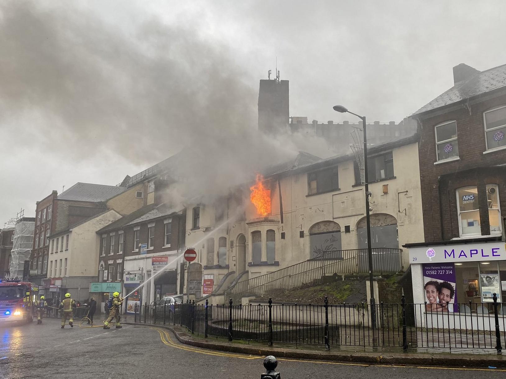 Fire at Upper George Street