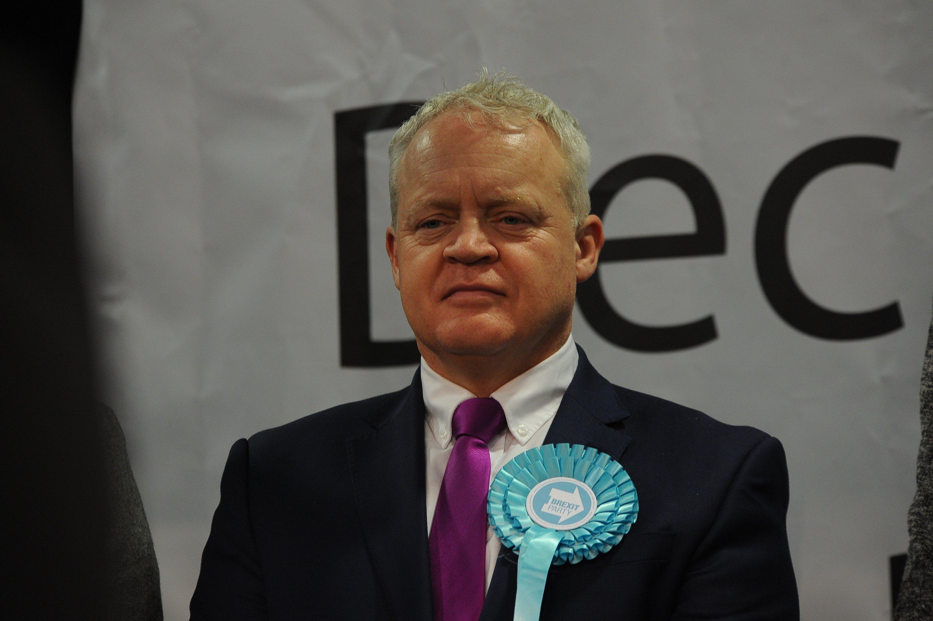 Brexit Party candidate Mike Greene