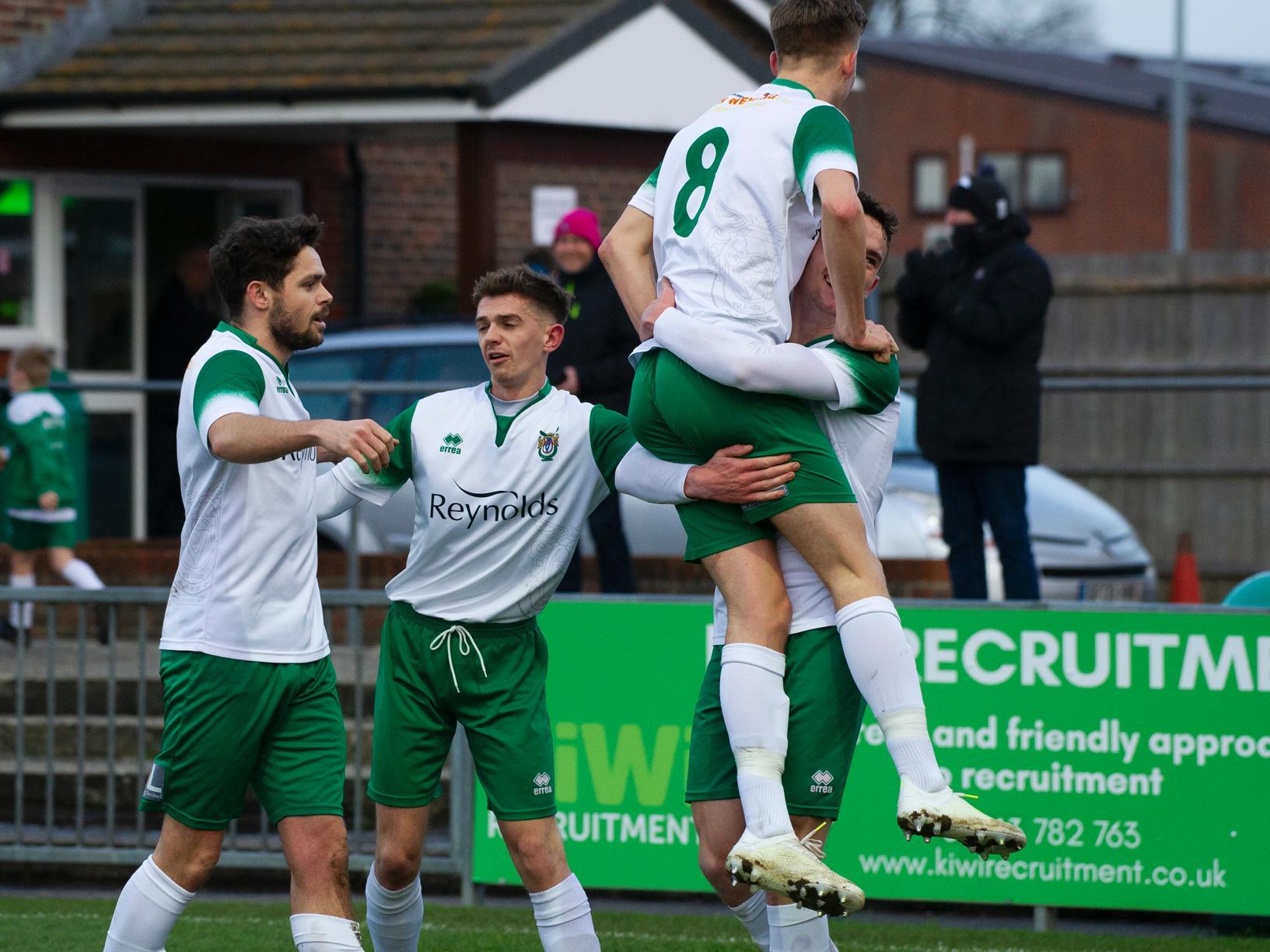 Bognor v Cray - goals and celebrations / Pictures: Tommy McMillan