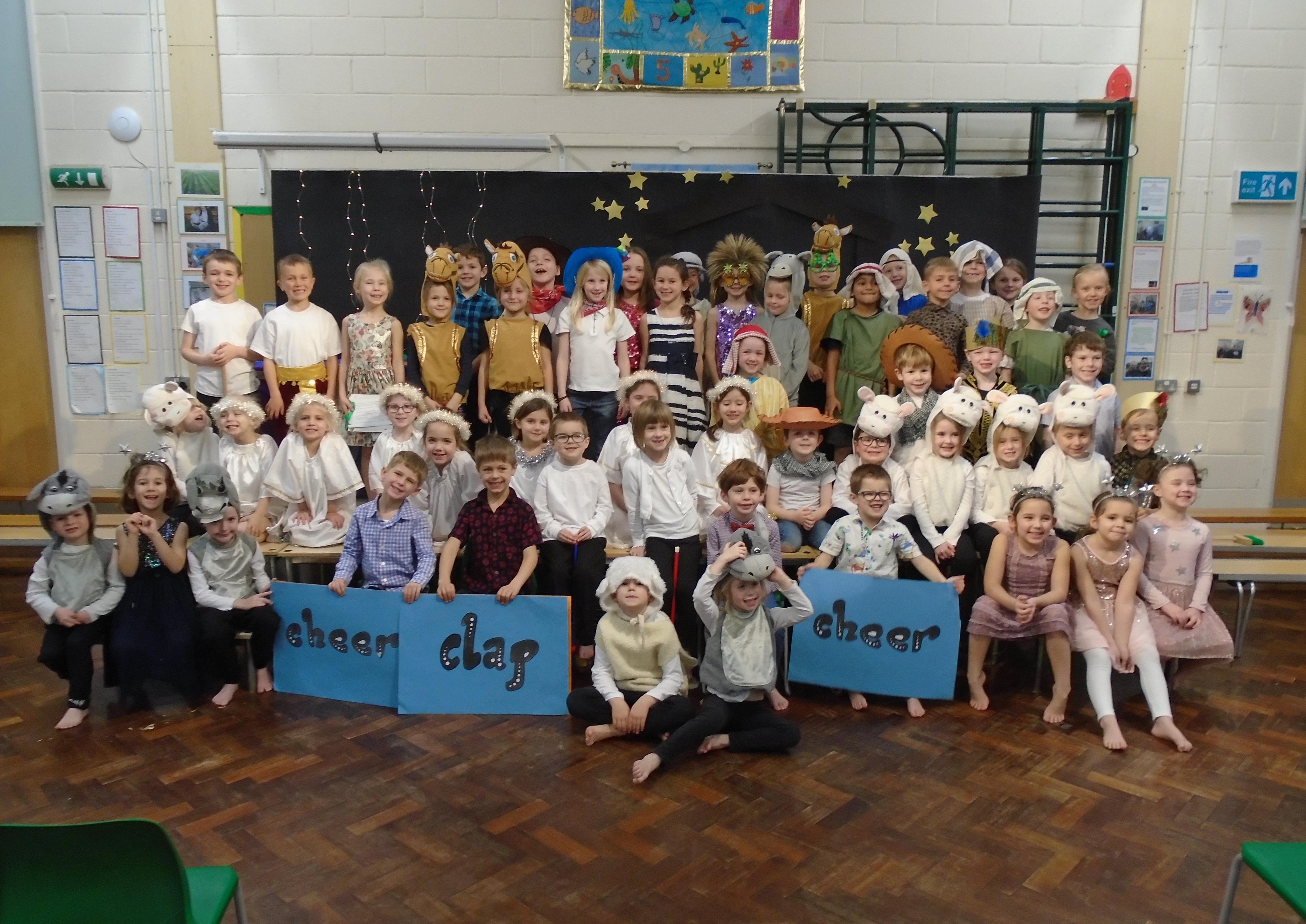 Ashington CE Primary School - The production, Lights, Camel, Action!, was performed by children in reception, year one and year two. The children worked hard completing three performances in a week SUS-191216-151444001
