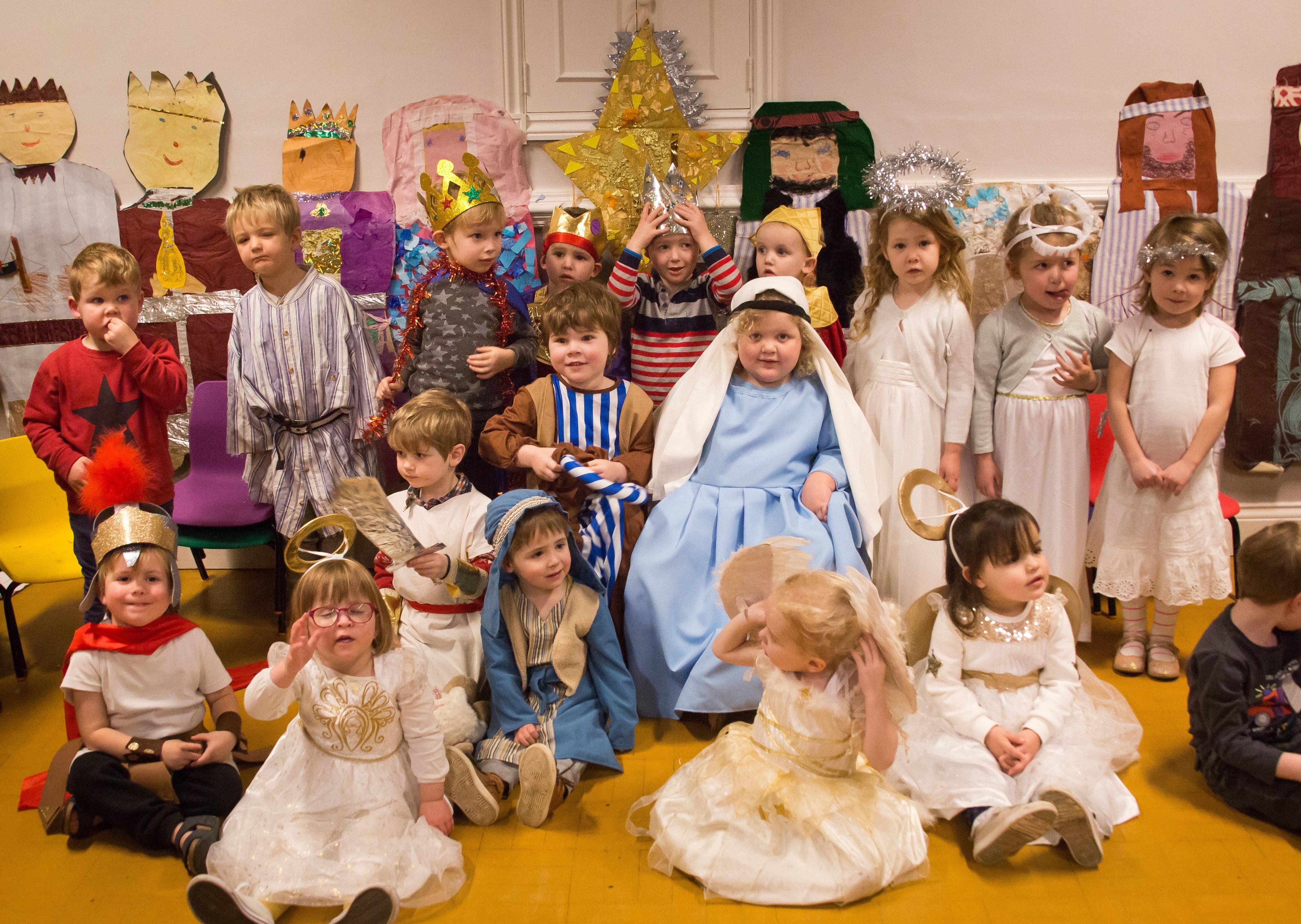 Plaistow Pre-School - Plaistow Village Hall was once again a hive of activity and excitement on as the children, aged between two and four-years-old, proudly took to the stage dressed as shepherds, angels, kings and soldiers and awaited Mary’s arrival on the back of Chester the donkey. The audience all enjoyed festive refreshments whilst vying for prizes in a generously donated raffle, all raising much appreciated funds for the charity-run village pre-school. SUS-191216-151614001