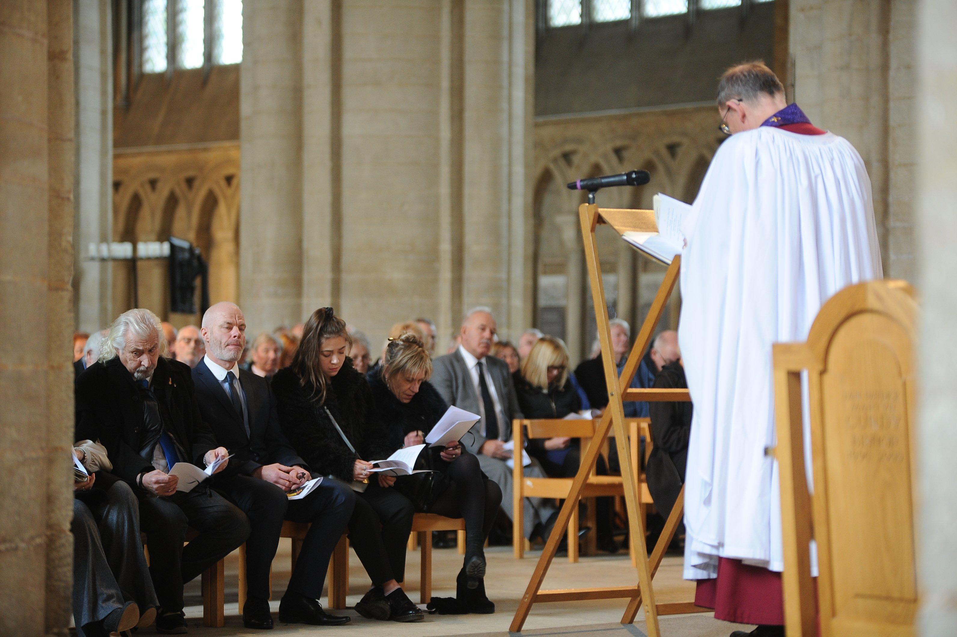 Service at Peterborough Cathedral