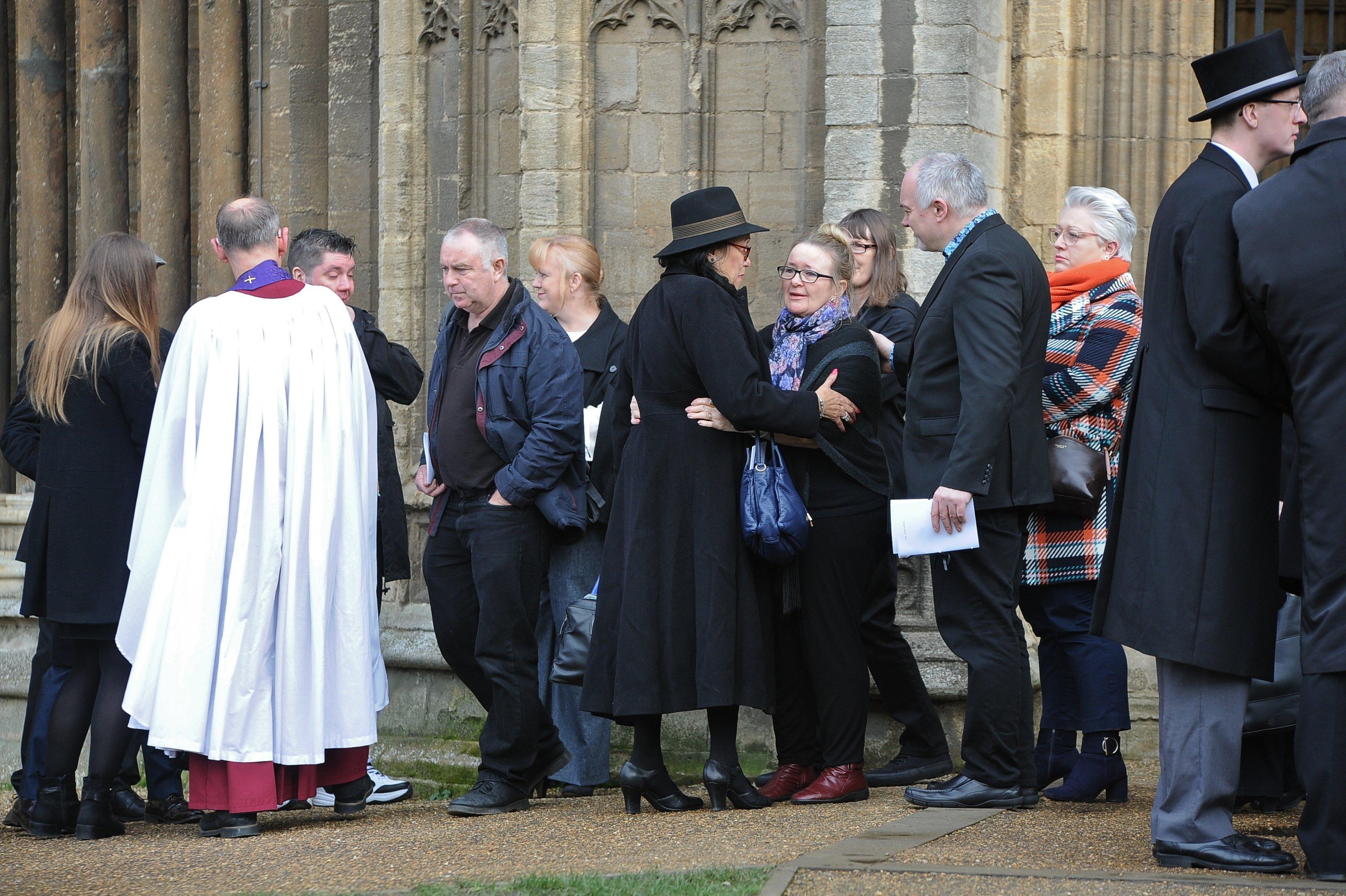 Service at Peterborough Cathedral