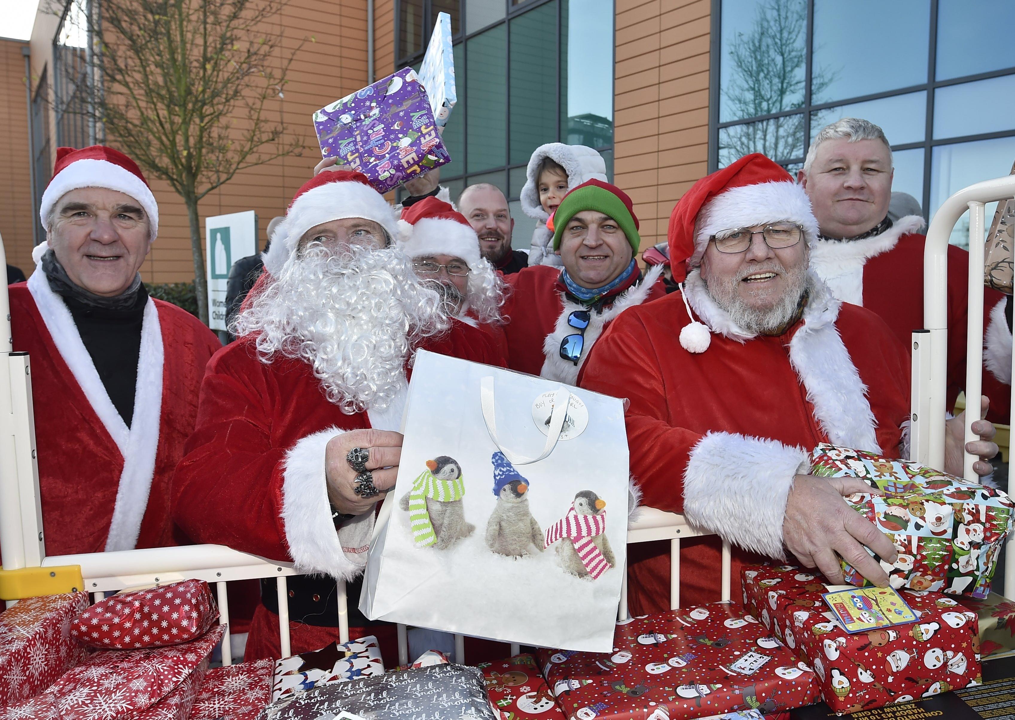 Christmas presents delivered to Peterborough City Hospital