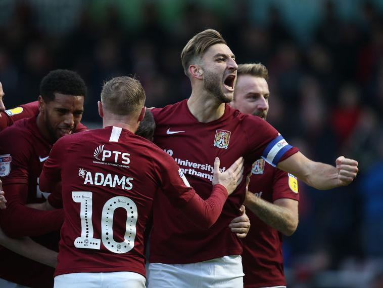 Cobblers have spent an impressive 851 minutes in the lead this season, more than any other team across the EFL. Next best are fellow League Two side Swindon (787), followed by Championship duo Preston (755) and West Brom (718).