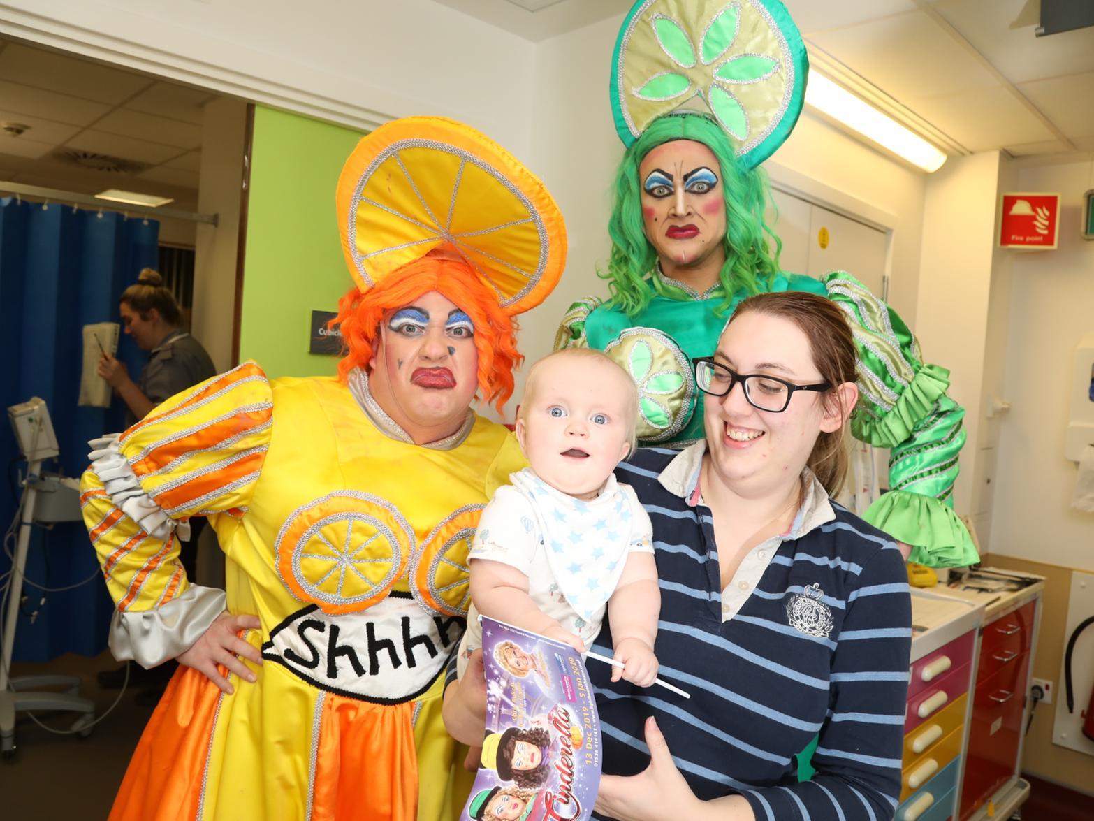 Sam's mum Hannah said the care on Skylark ward had been "fantastic". She said: "The treatment here has been fantastic. You cannot fault them, they haven't been able to do enough for us." Hannah said they were going home that evening.