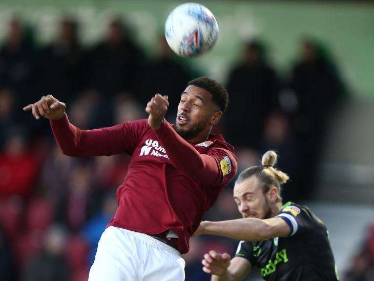 Cobblers' strength in the air is reflected in the stats having won 34 aerial duels per game. Only two sides in the division - Grimsby and Newport - have won more.
